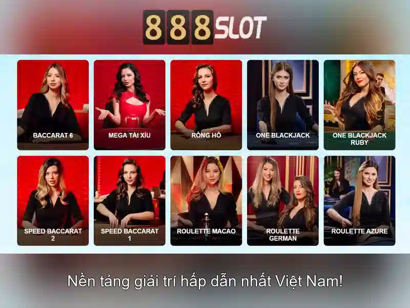 888slot - Trò chơi quay thưởng trực tuyến hàng đầu