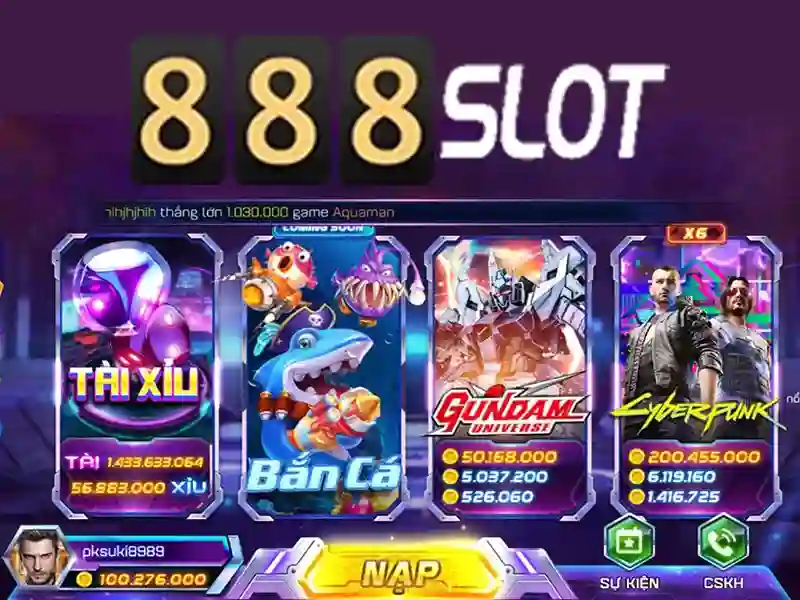 888slot - Sòng bạc trực tuyến hàng đầu tại Việt Nam